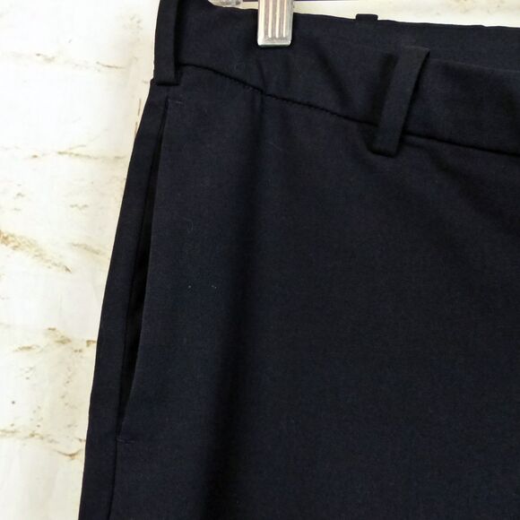 Uniqlo Pants Mens L 33-36 Navy Ezy Ankle Length Wool-Like Trouser Peppy 45149 - Picture 6 of 12